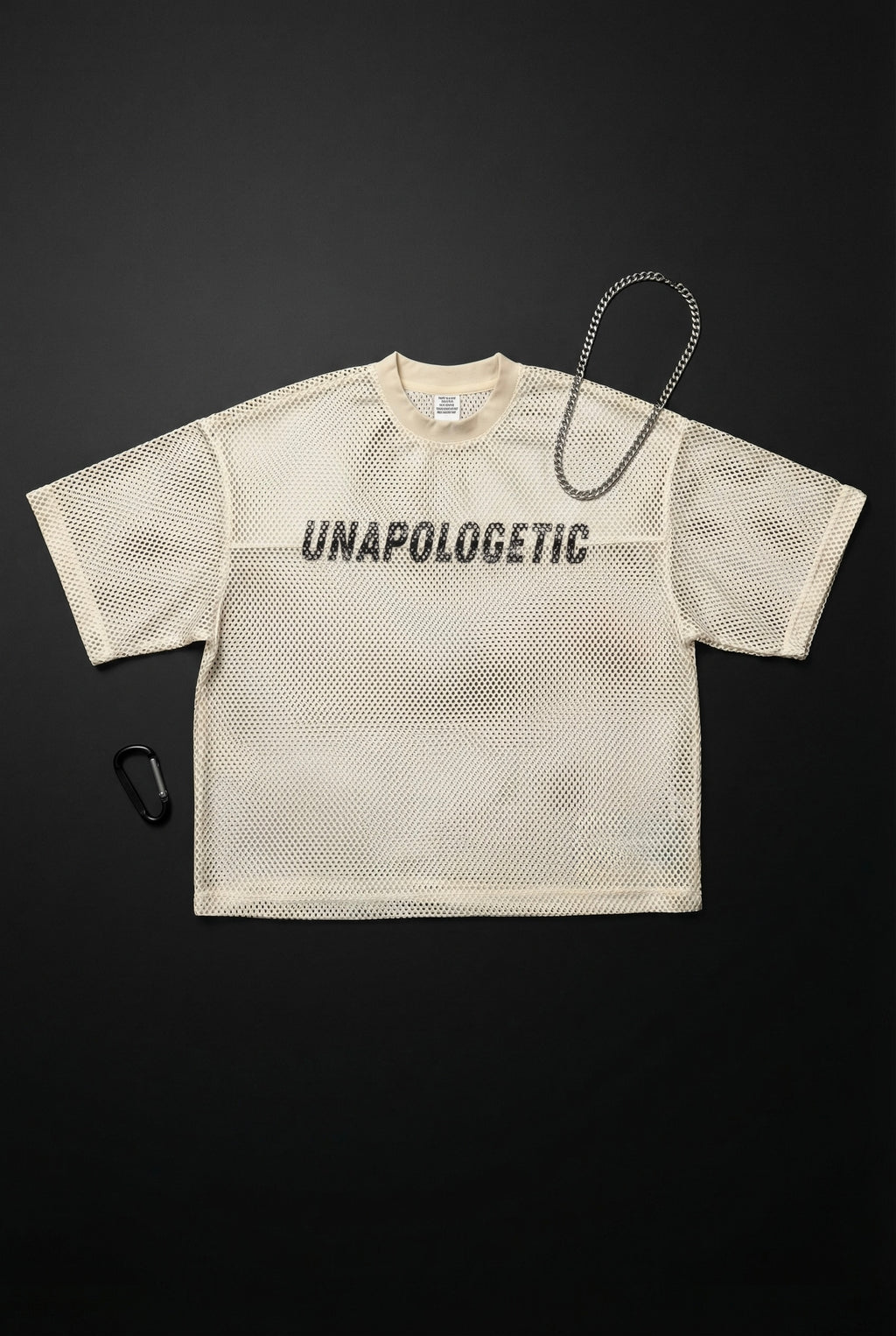 No Apologies — Mesh Tee