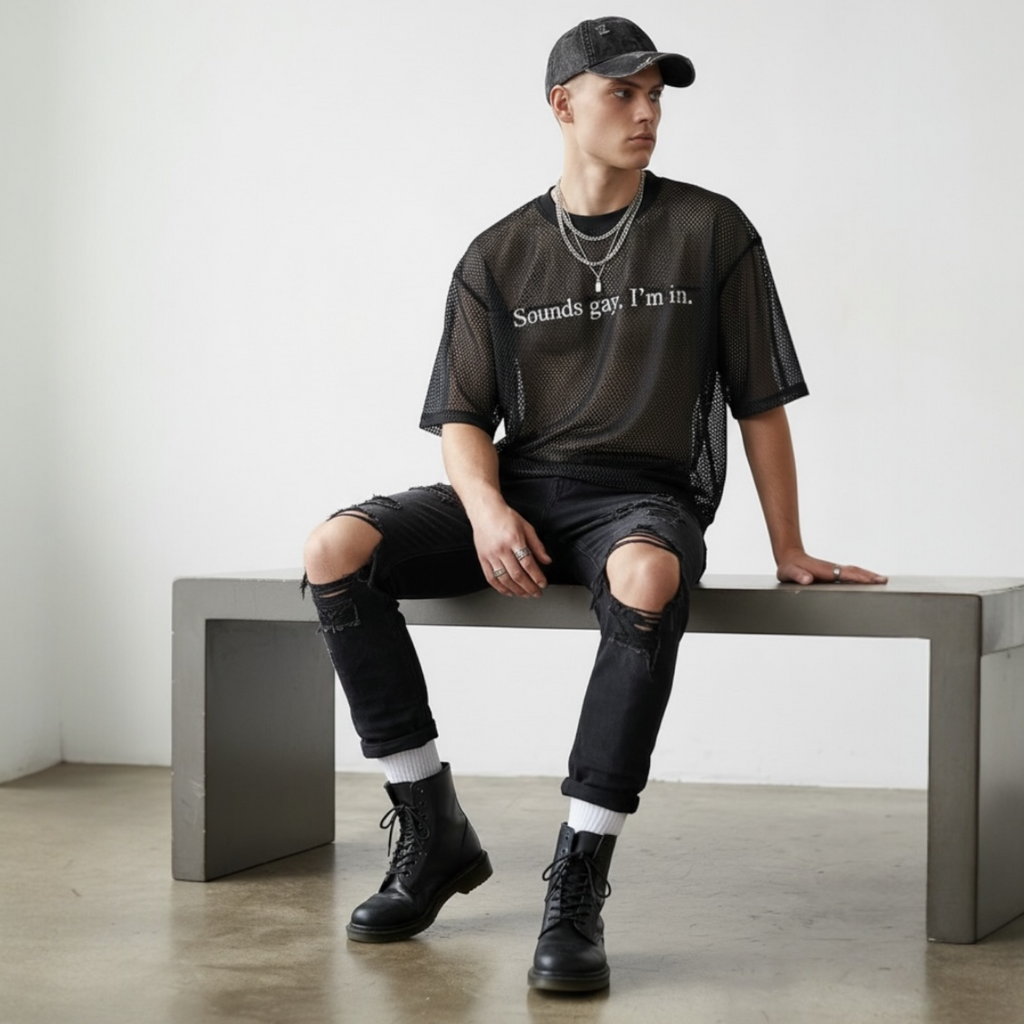 Sounds Gay, I’m in — Mesh Tee