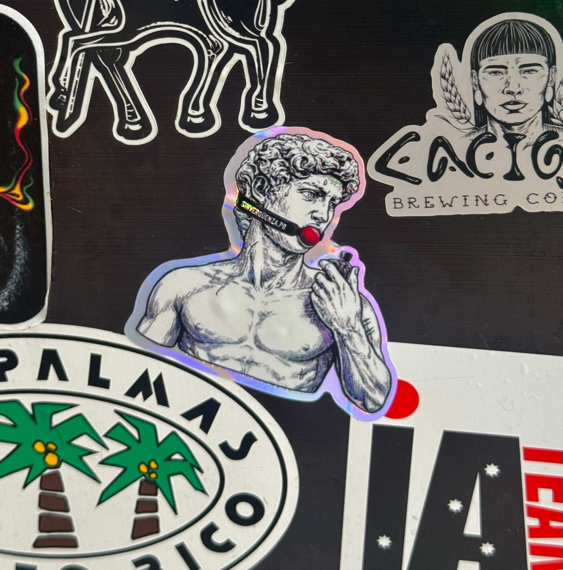 OMG David — 3” Sticker