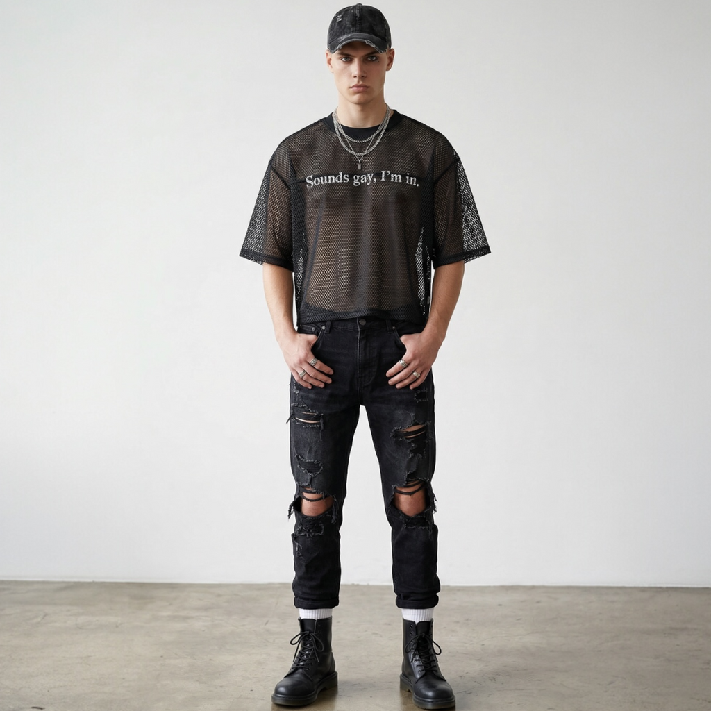 Sounds Gay, I’m in — Mesh Tee